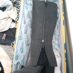 Sbicca Naveen Black Leather boots